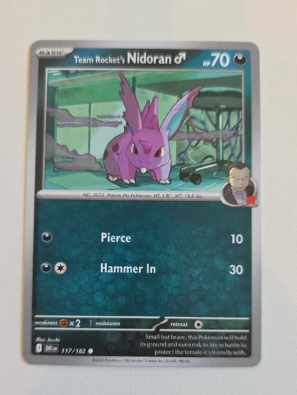 Pokemon Team Rocket's Nidoran, Nidoran♀, And Nidorina Cards